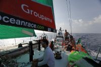 Groupama dans la Volvo Ocean Race - Etape 2 - Jour 16 : L'analyse de Franck Cammas. Publié le 29/12/11